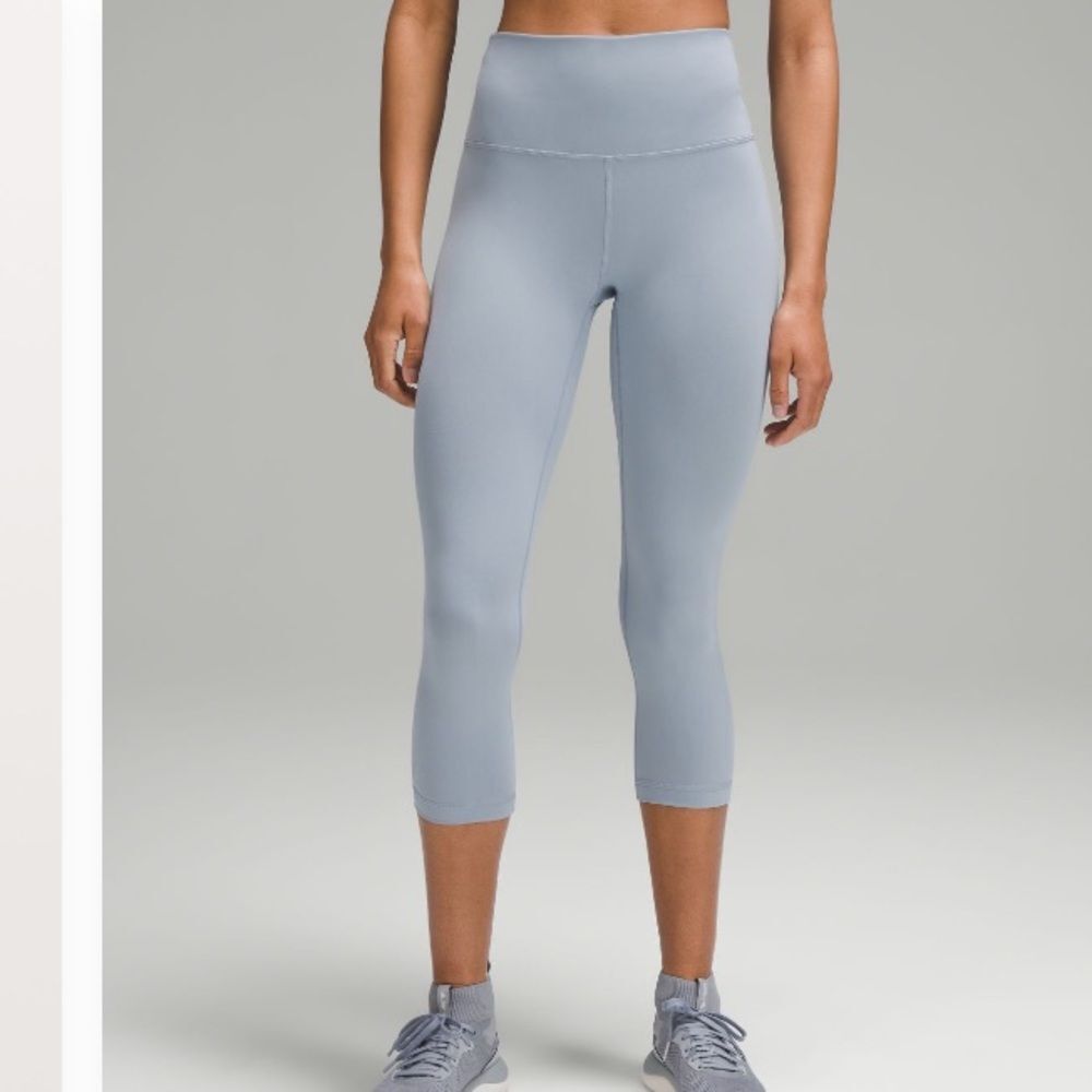 Lululemon wunder train high rise crop 21” leggings
